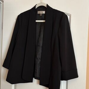 Kasper Women's Elegant Black Suit Jacket